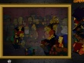 Hry Puzzle mania funny Simpson family