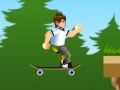 Hry Ben 10 Skateboarding