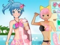 Hry Anime bikini dress up game