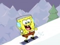 Hry SpongeBob squarepants snowboarding in Switzerland