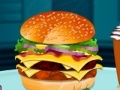 Hry Double Cheese Burger Decoration