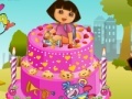 Hry Dora Birthday: Cake Decor