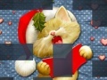 Hry X-Mas Cat Tiles Puzzle