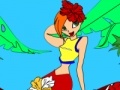Hry Kid's coloring: Jungle girl