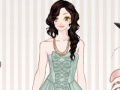 Hry Blue N Pink Rose Dress