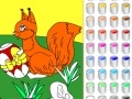 Hry Kid's coloring: Easter eggs