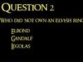 Hry Lord of The Rings Quiz