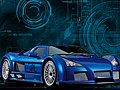 Hry Blue Demon Car