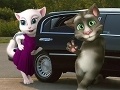 Hry Talking cat Tom and Angela limousine