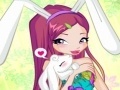 Hry Winx Bunny Style: Round Puzzle