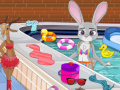 Hry Zootopia Pool Party Cleaning