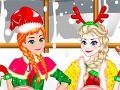 Hry Elsa And Anna Christmas Day