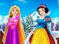 Hry Rapunzel And Snow White Winter Dress Up