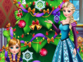 Hry Frozen Christmas Tree Design