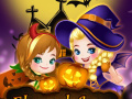 Hry Elsa And Anna Halloween Story