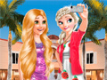 Hry Frozen And Rapunzel Fashion Selfie