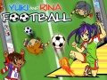 Hry Yuki and Rina Football