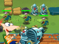 Hry Phineas and Ferb Backyard Defense