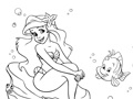 Hry Mermaid: Coloring For Kids