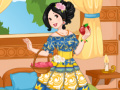 Hry Snow White Patchwork Dress