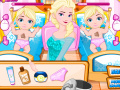 Hry Elsa Nursing Baby Twins