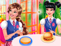 Hry Princesses Burger Cooking
