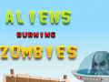 Hry Aliens Burning Zombies