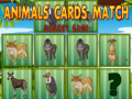 Hry Animals Cards Match 