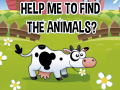 Hry Help Me To Find The Animals
