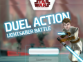 Hry Star Wars Duel Action Lightsaber 