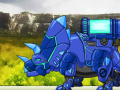 Hry Combine! Dino Robot 2 Triceratops Blue plus