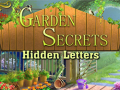 Hry Garden Secrets Hidden Letters