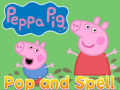Hry Peppa pig pop and spell