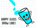 Hry Happy Glass Draw Lines
