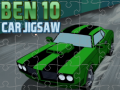 Hry Ben 10 Car Jigsaw 