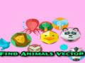 Hry Find Animals Vector