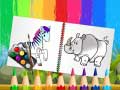 Hry Funny Animals Coloring Book