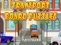 Hry Transport Board Puzzles
