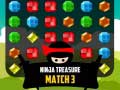 Hry Ninja Treasure Match 3