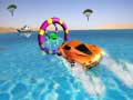 Hry Floating Water Surfer Car Driving: Beach Racing