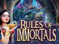 Hry Rules of Immortals