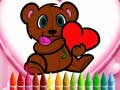 Hry Animals Valentine Coloring