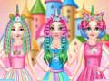 Hry Princesses Rainbow Unicorn Hair Salon