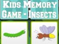 Hry Kids Memory game - Insects