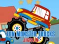 Hry Fun Monster Trucks Jigsaw
