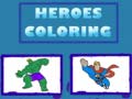 Hry Heroes Coloring 