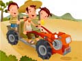 Hry Cartoon Tractor Puzzle