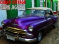 Hry Cuban Vintage Cars Jigsaw