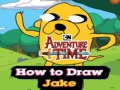 Hry Adventure Time How to Draw Jake