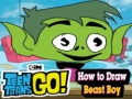 Hry How to Draw Beast Boy